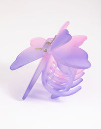 90s Purple Pink Ombre Butterfly Claw Clip - link has visual effect only