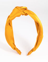 Yellow Twisted Knot Headband - link has visual effect only