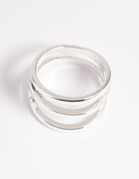 Silver Plated Three in One Ring - link has visual effect only