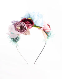 Flower Garden Headband - link has visual effect only