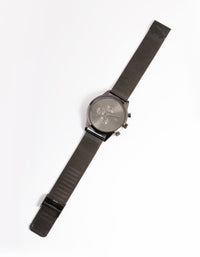 Subdial Sport Mesh Watch - link has visual effect only