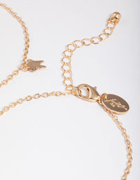 Gold Dainty Pearl & Star Charm Bracelet Pack - link has visual effect only