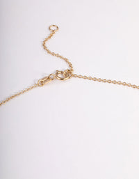 Gold Plated Sterling Silver Marquise & Pear Pendant Necklace - link has visual effect only