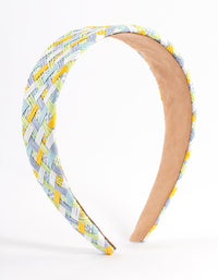 Fabric Multi Hatch Headband - link has visual effect only