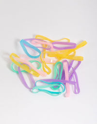 Pastel Mini Hair Elastics 60-Pack - link has visual effect only