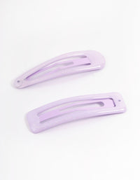 Coated Purple Mixed Bubble Snap Clip Pack - link has visual effect only