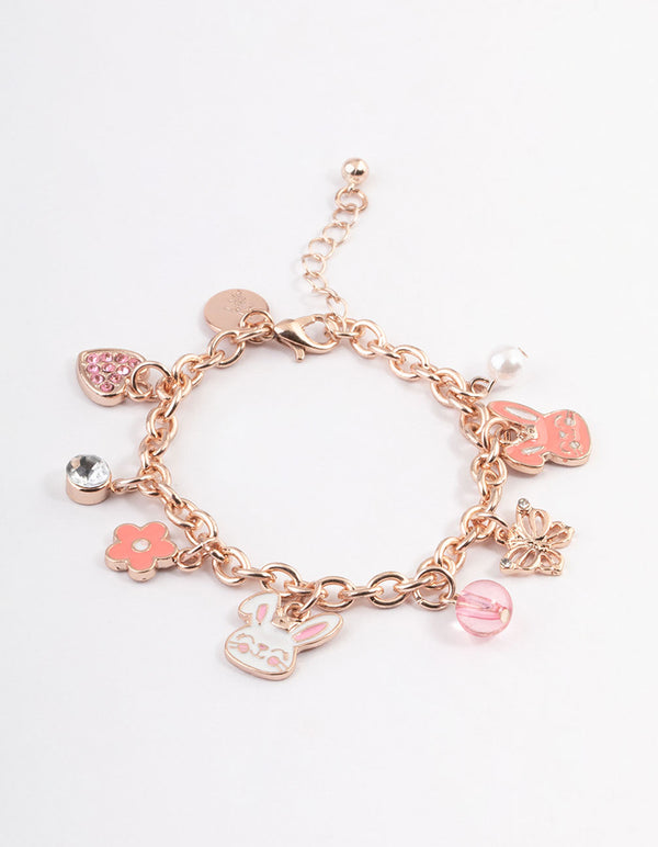 Kids Bunny Fun Charm Bracelet