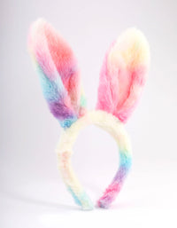 Kids Fabric Pastel Bunny Ear Headband - link has visual effect only