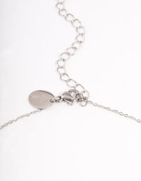 Waterproof Stainless Steel Butterfly Charm Necklace - link has visual effect only