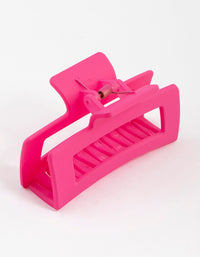 Plastic Fuchsia Box Claw Clip 8cm - link has visual effect only