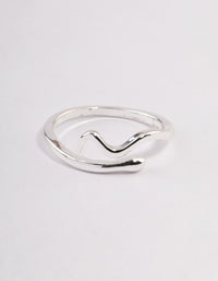 Silver Plated Mini Snake Ring - link has visual effect only