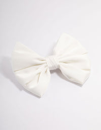 Fabric Pleated Bow Hair Clips - link has visual effect only