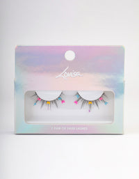 Black Butterfly False Eyelashes - link has visual effect only