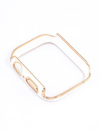 Gold & Diamante Watch Case 44/45mm - link has visual effect only