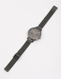 Gunmetal Mesh Dark Watch - link has visual effect only