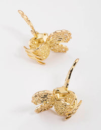 Gold Mini Butterfly Hair Claw Clip Pack - link has visual effect only