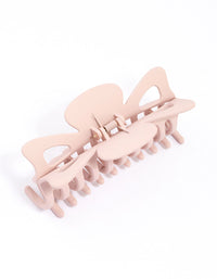 Blush Acrylic Triangular Cut Out Claw Clip - link has visual effect only