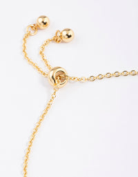 Gold Plated Virgo Script Bracelet - link has visual effect only