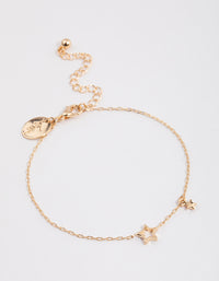 Gold Celestial Star Bracelet - link has visual effect only