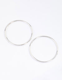 Silver Plain Bangle & Polishing Set - link has visual effect only