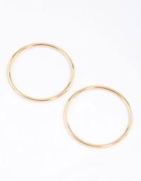 Gold Plain Bangle & Polishing Set - link has visual effect only