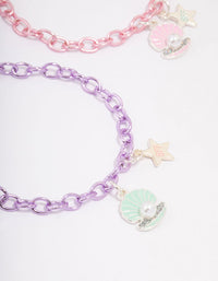 Kids Sea Shell Bracelet Pack - link has visual effect only