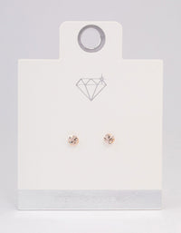 Sterling Silver Pearl Stud Earrings - link has visual effect only