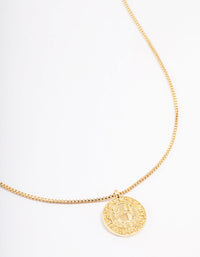 Gold Plated Cancer Star Sign Pendant Necklace - link has visual effect only