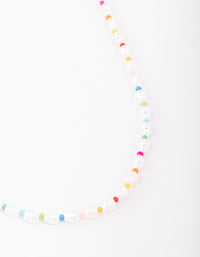 Beaded Pearl Short Necklace - link has visual effect only