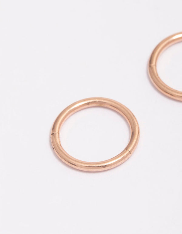 Sleeper earrings clearance rose gold