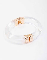 Gold Large Wrist Cuff - link has visual effect only