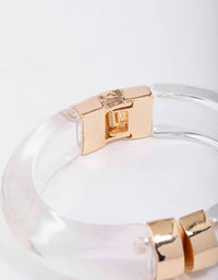 Gold Large Wrist Cuff - link has visual effect only