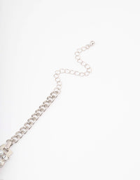 Silver Statement Pearl Choker - link has visual effect only