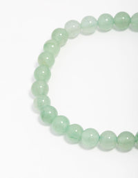 Green Aventurine Ball Bracelet - link has visual effect only