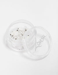 Silver & Silicone Mixed Earring Backing Kit - link has visual effect only