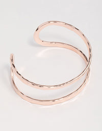 Rose Gold Open Outline Wrist Cuff - link has visual effect only