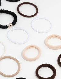 Core Black & Neutral Hair Ties 20-Pack - link has visual effect only