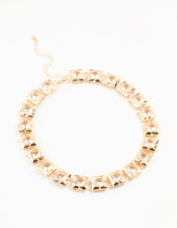 Gold Diamante NecklaceFASHION RANGE - link has visual effect only