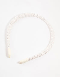 Pearl Trio Headband - link has visual effect only