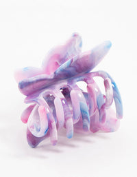 Acrylic Marbled Butterfly Claw Clip - link has visual effect only