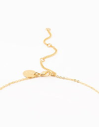 Gold Plated Pearlescent Mary Necklace - link has visual effect only