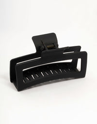 Extra Large Black Coated Claw Clip - link has visual effect only