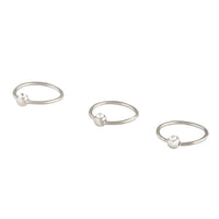 Surgical Steel Upper Ear Hoop Earrings - link has visual effect only