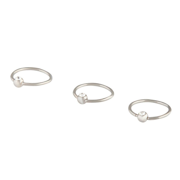 Surgical Steel Upper Ear Hoop Earrings