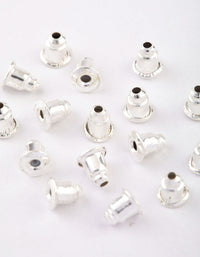 Silver Earring Backs 16-Pack - link has visual effect only