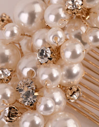 Pearl Cluster Statement Comb - link has visual effect only