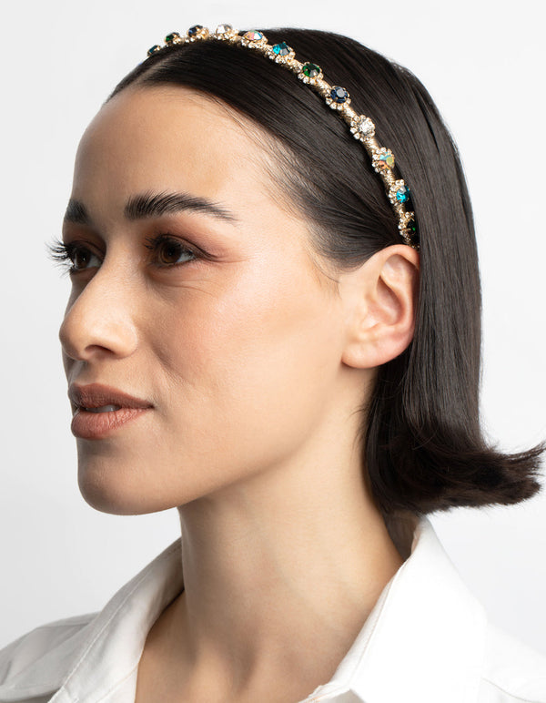 Golden Thread, Inc. Turquoise Pearl Headband