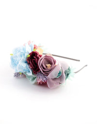 Flower Garden Headband - link has visual effect only