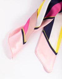 Fabric Large Stripe Scarf - link has visual effect only