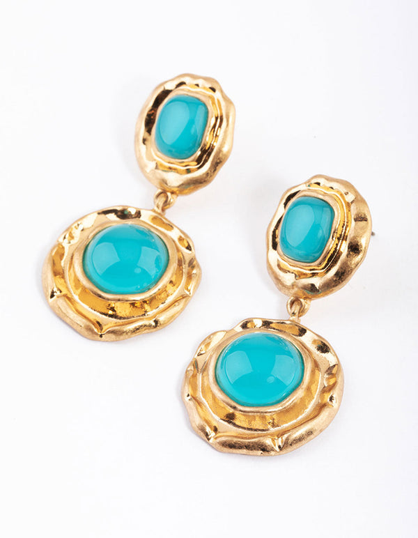 Turquoise deals earrings lovisa